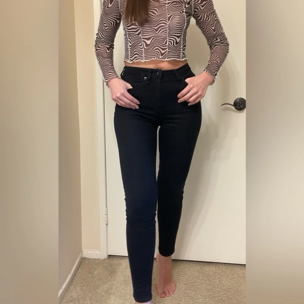 rag & bone Nina High Rise Skinny Jeans